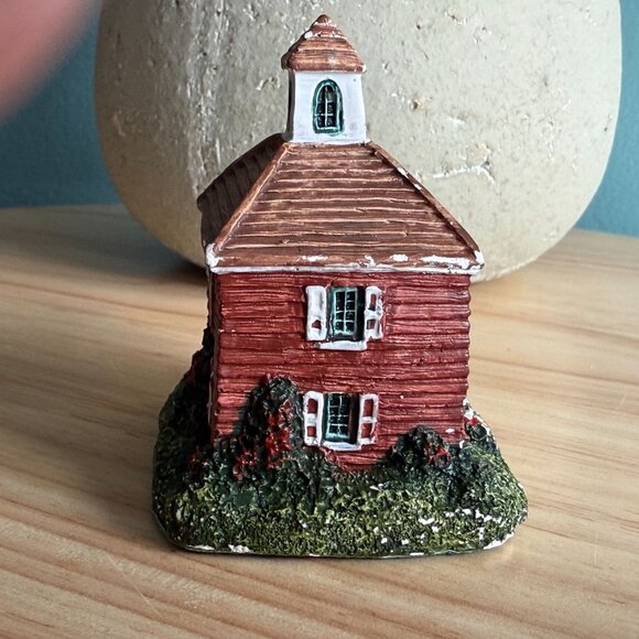 Set Of 3 American Dream Homes 1987 Posible Dreams LLC Miniature Houses - Picture 5 of 14